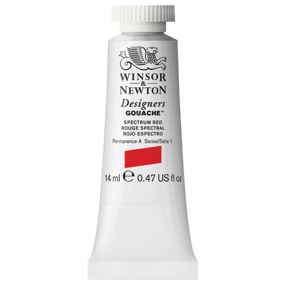 Tinta Guache Winsor & Newton Designers 14ml S1 623 Spectrum Red